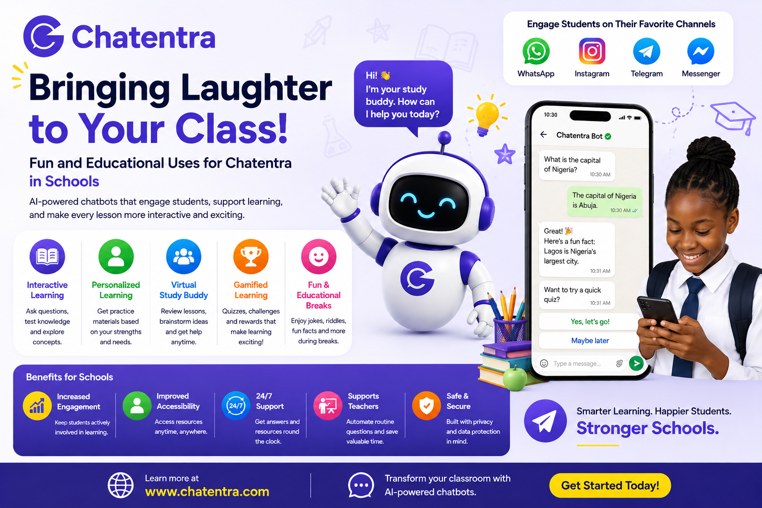 Bringing Learning to Life: Fun and Educational Uses for Chatentra in Schools